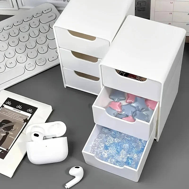 Chic3-Tier Desk Organizer – 3-stufiger Schreibtisch-Organizer mit Schubladen