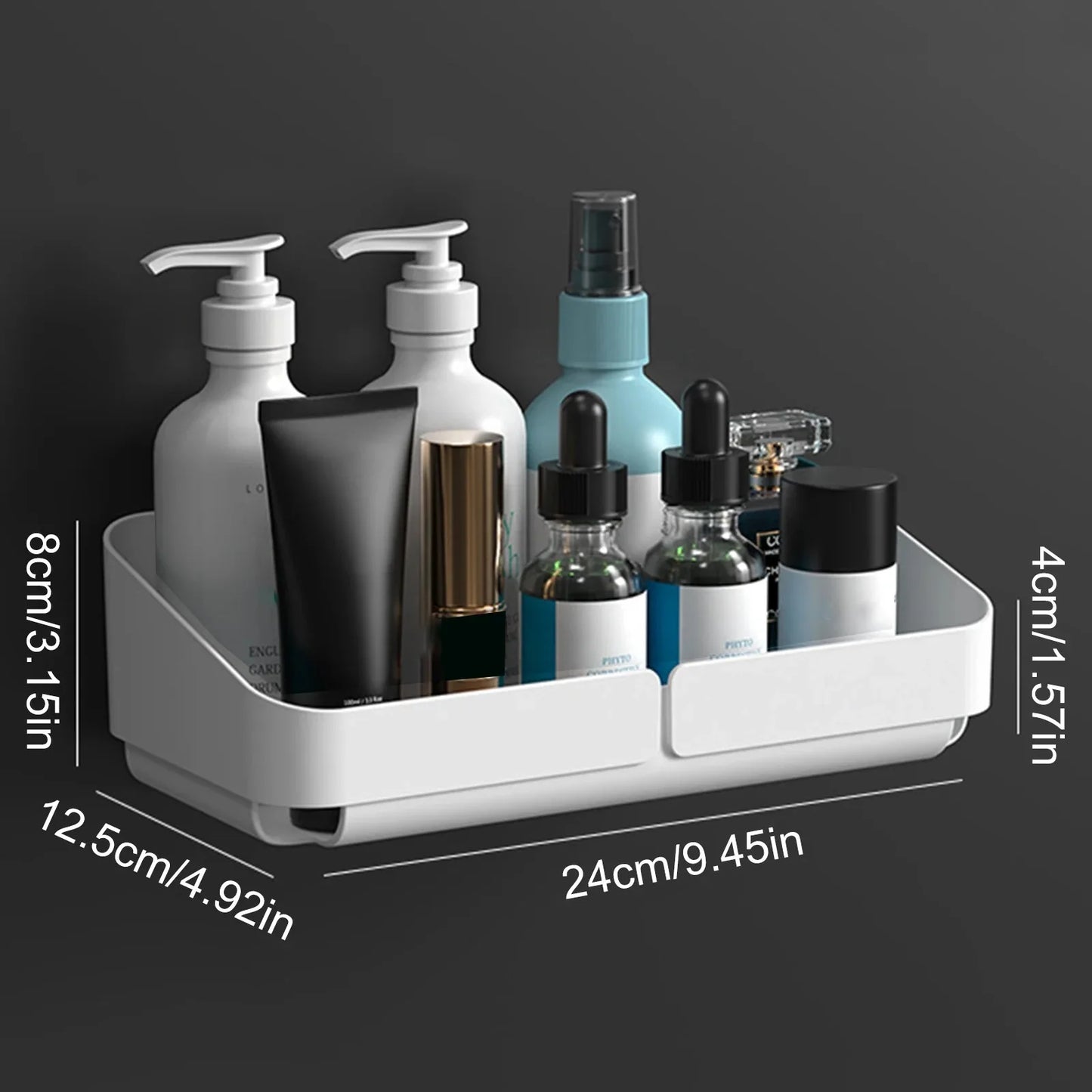 BathOrganizer Max – Multifunktionales Badregal