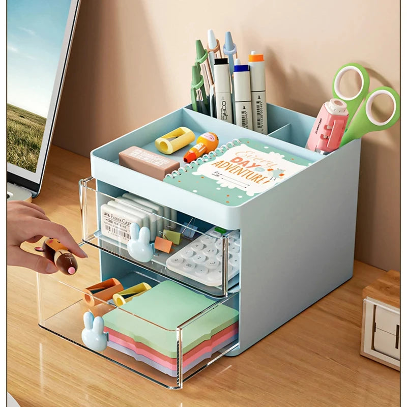 DeskDrawer Organizer – Kleiner Schreibtisch Organizer mit Schublade