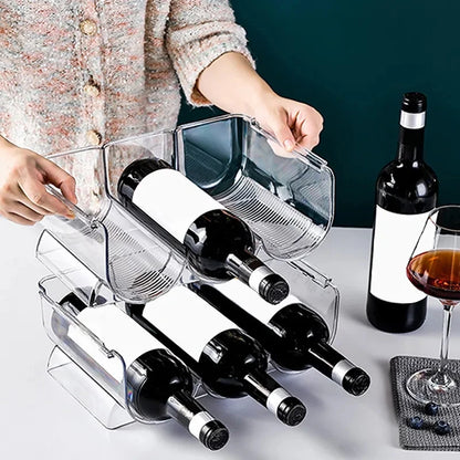 BottleStack – Stapelbarer Flaschen & Wein Organizer