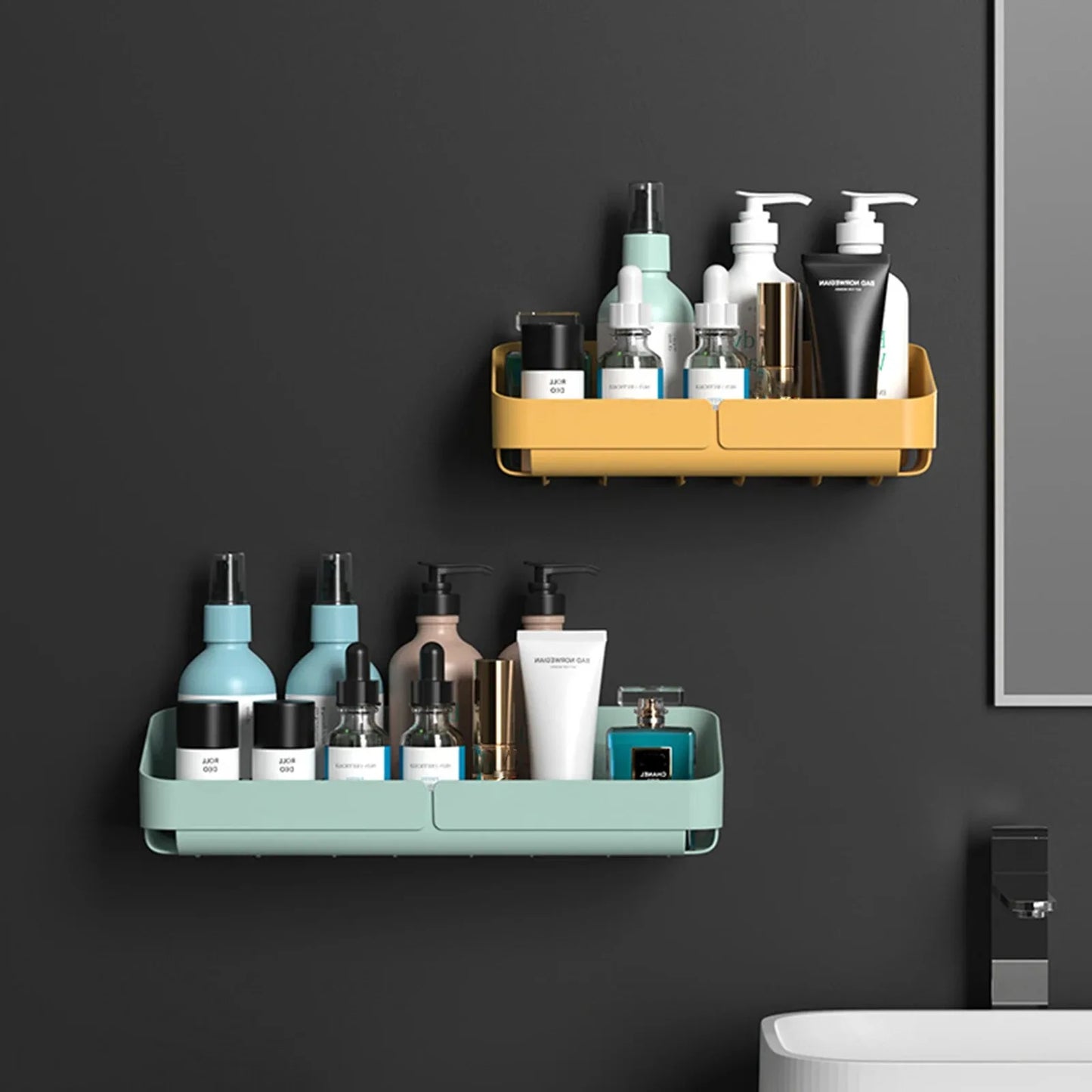 BathOrganizer Max – Multifunktionales Badregal