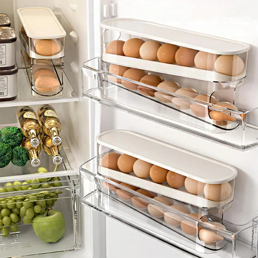 EggRoll – Eier Organizer mit Nachrutschfunktion