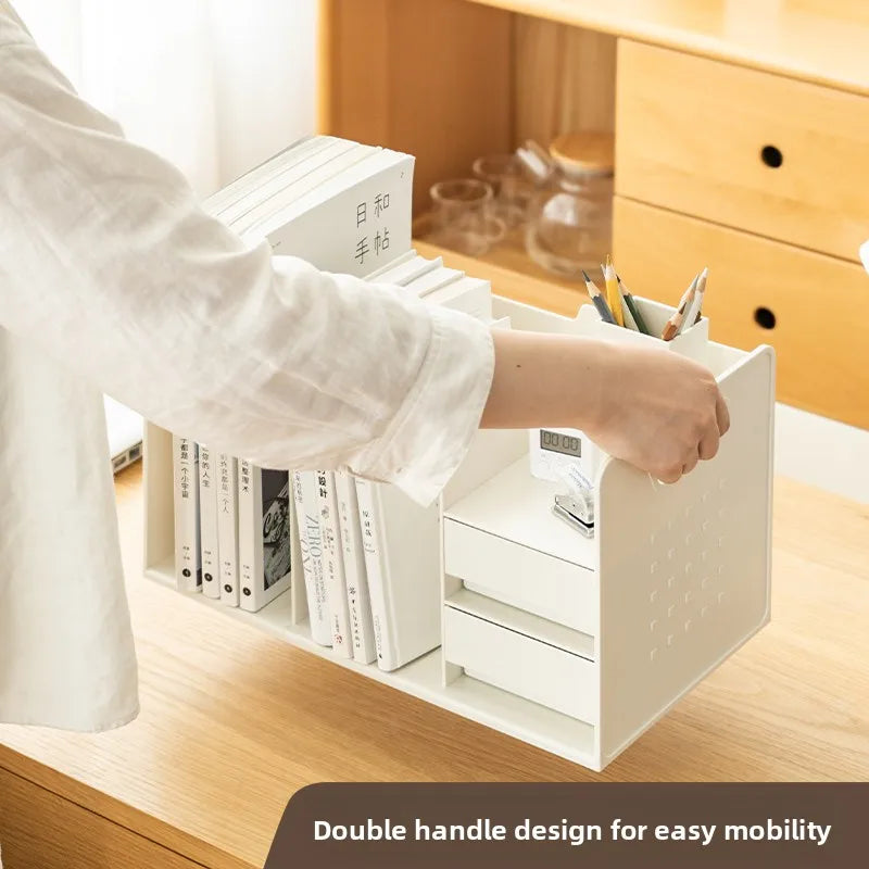 BookShelf Desk Organizer – Schreibtisch-Bücherregal & Ablagebox