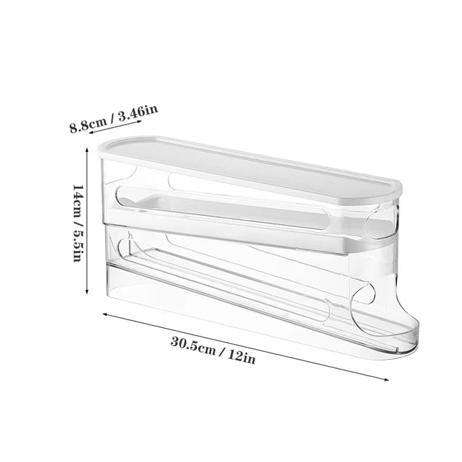 EggRoll – Eier Organizer mit Nachrutschfunktion