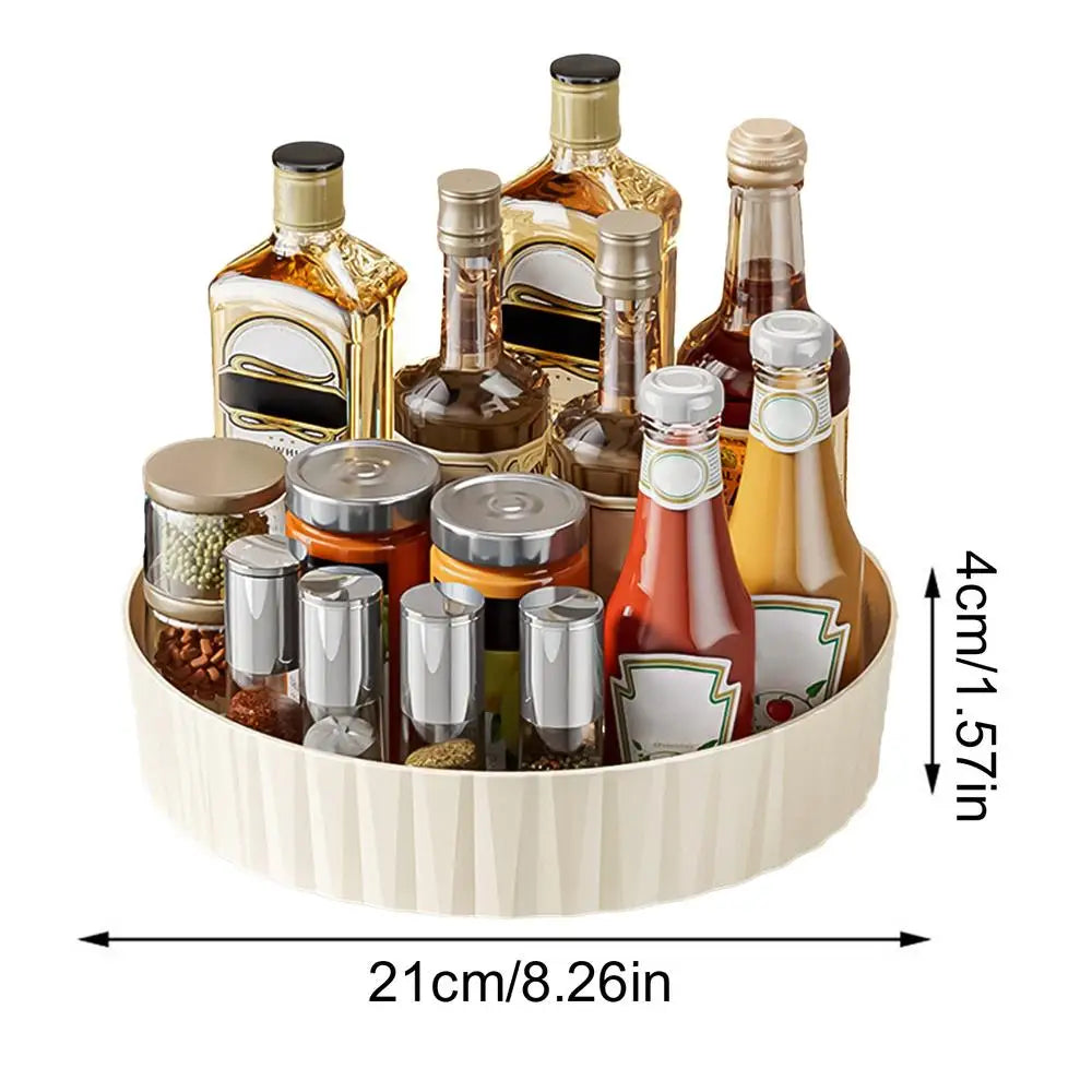 SpinTray 360 – Drehbarer Kühlschrank Organizer