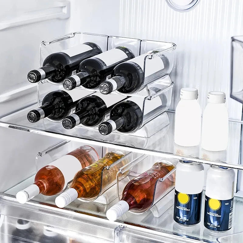 BottleStack – Stapelbarer Flaschen & Wein Organizer