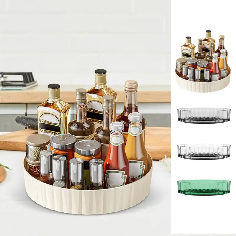 SpinTray 360 – Drehbarer Kühlschrank Organizer