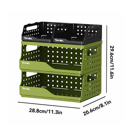 Stackable 3-Tier Desk Organizer – Stilvoller Schreibtisch-Organizer