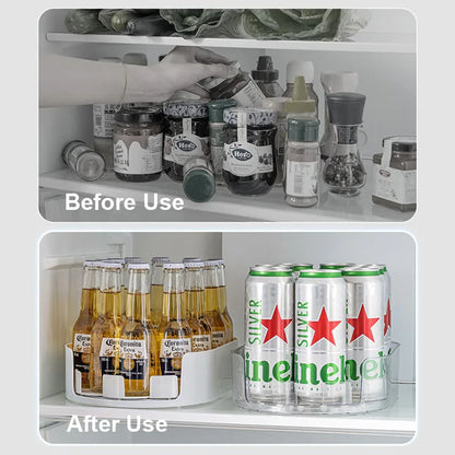 SpinTray Pro – Drehbarer Organizer rechteckig