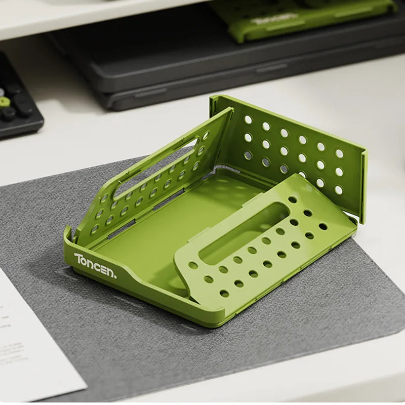 Stackable 3-Tier Desk Organizer – Stilvoller Schreibtisch-Organizer