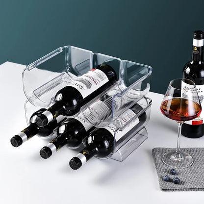 BottleStack – Stapelbarer Flaschen & Wein Organizer