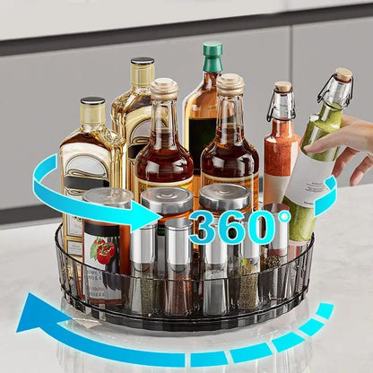 SpinTray 360 – Drehbarer Kühlschrank Organizer